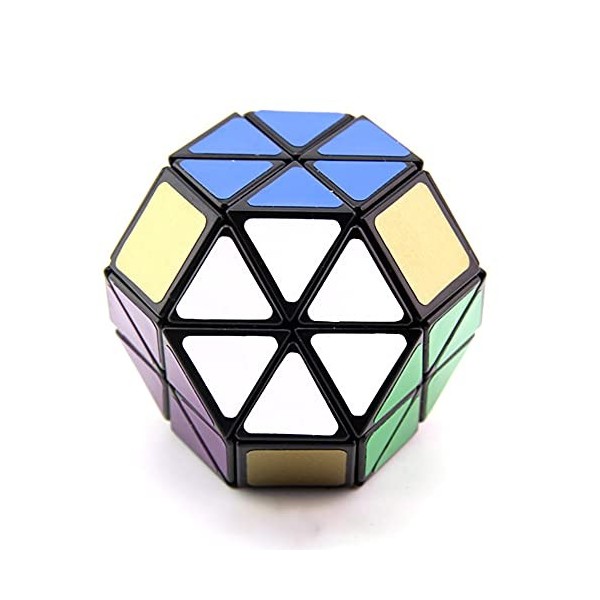 Yealvin Hydrangea Magic Cube 8 axes Octaèdre Cube Créatif Puzzle Casse-tête Jouets