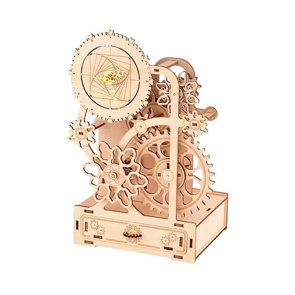 3D Puzzle Boite à Musique Kits de Modèle dengrenage Mécanique dhorloge