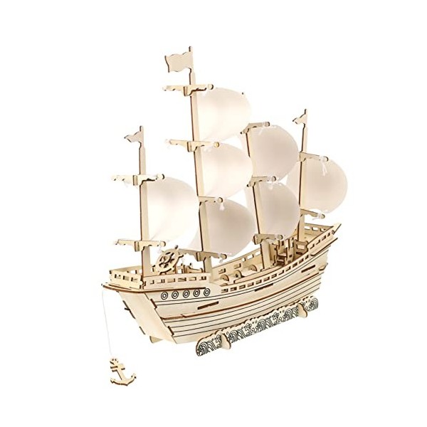 ibasenice 1 Jeu Puzzle 3D Voile 3D Puzzle Voilier Bateau Pirate Puzzle 3D Voilier Puzzle Maquette De Construction Cadeau Dann