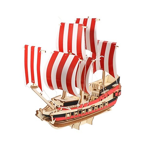 ibasenice 1 Jeu Puzzle 3D Voile 3D Puzzle Voilier Bateau Pirate Puzzle 3D Voilier Puzzle Maquette De Construction Cadeau Dann