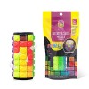 R.Y.TOYS Rubix Cube, jouet cube magique, casse-tête pour adultes, rotation cylindrique, jeu de main agitée, cadeau pour enfan