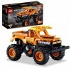 LEGO 42135 Technic Monter Jam El Toro Loco, Jouet de Voiture, 2 en 1, Truck et Véhicule Tout-Terrain, avec Rétrofriction, Gar