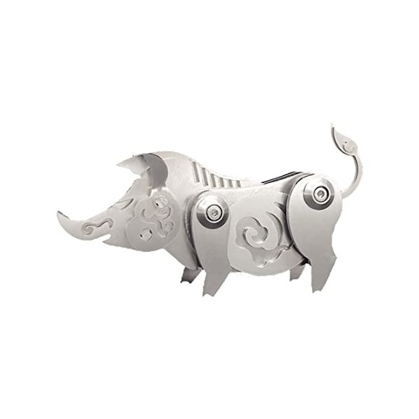 JOYFAN Puzzle 3D Metal, Cochon Puzzle 3D Metal Adulte Modèles, 26 Pièces Jouet Créatif Cadeau aux Adultes et aux Enfants