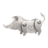 JOYFAN Puzzle 3D Metal, Cochon Puzzle 3D Metal Adulte Modèles, 26 Pièces Jouet Créatif Cadeau aux Adultes et aux Enfants