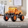 LEGO 42135 Technic Monter Jam El Toro Loco, Jouet de Voiture, 2 en 1, Truck et Véhicule Tout-Terrain, avec Rétrofriction, Gar