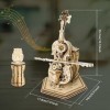 OSPALEM 3D pour Violoncelle Puzzle Kit de modèle Violoncelle en Bois Bricolage Construction kit de Construction créatif 3D Pu