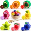 Seagoal Jouets de Construction de Jardin de Fleurs pour Fille 3 4 5 Ans | Jeu Construction Fleurs | Ensembles de Bouquets pou