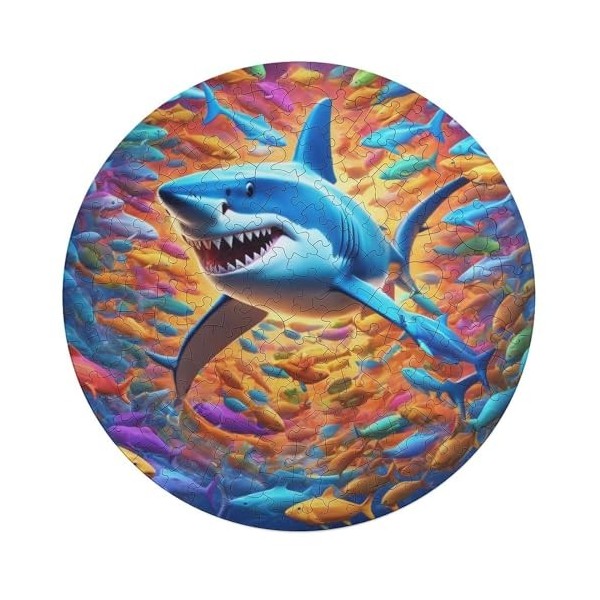 Wapiti Puzzles Adulte 195 Pieces Cadeau Famille Puzzle Classique 3D Puzzle EnfantsJouet en Bois Cadeau Unique Décoration Inté