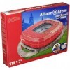 Megableu Allianz Arena Bayer De Munich Puzzle 3D Mixte Adulte, Rouge-Rouge, Taille 1