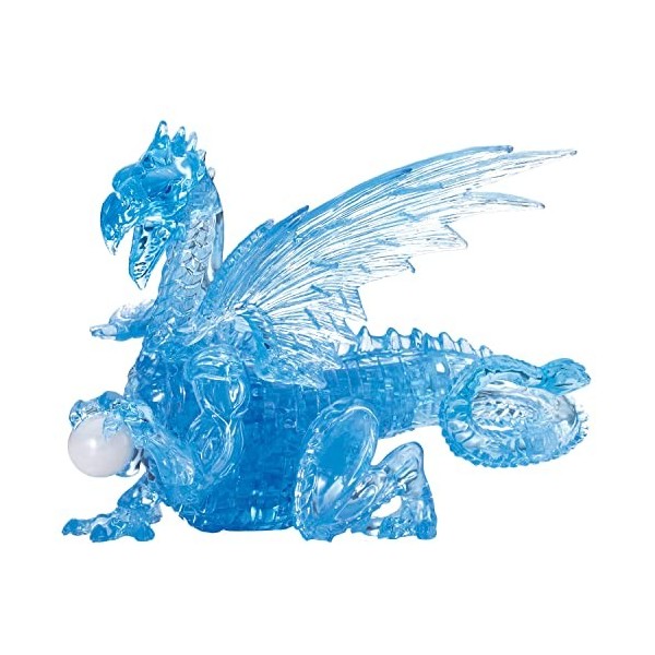 3-D Licensed Crystal Puzzle -Blue Dragon