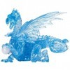 3-D Licensed Crystal Puzzle -Blue Dragon