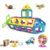 Condis Jeux de Societes Aimantés Construction Magnetiques Enfants 95 PCS, Jouet pour Fille Garcon 2 3 4 5 6 7 Ans Petits Cade