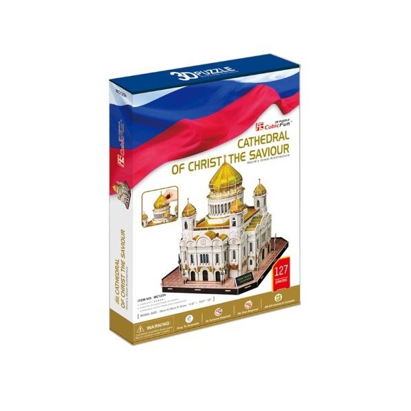 CubicFun Puzzle 3D S?rie MC - Cath?drale du Christ-Sauveur - Moscou