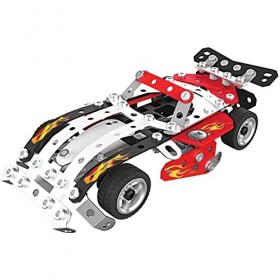 MECCANO - VOITURE DE COURSE- 10 Modèles De Véhicules A Construire - Jeu de Construction Avec 2 Outils - Cadeau enfant - Jouet
