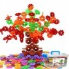 Jeux de Construction Jeux et Jouets Neige Flocon 500 pcs DIY de Design Puzzle Cubes de Construction Jouet éducatif pour Les E