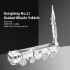 Puzzle 3D en Metal pour Adulte Adolescents, Kit de Modélisme en Véhicule lance-missiles Dongfeng 11, Découpé Au Laser en Puzz