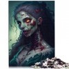 Magic Undead Woman Puzzle de 1000 pièces pour Adultes Puzzle en Bois pour Femmes et Hommes 50 x 75 cm