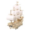 ERINGOGO 1 Jeu Puzzle 3D Voile Puzzles en Bois 3D pour Enfants Puzzles De Bateaux en Bois 3D Puzzle Mécanique en Bois 3D Déco