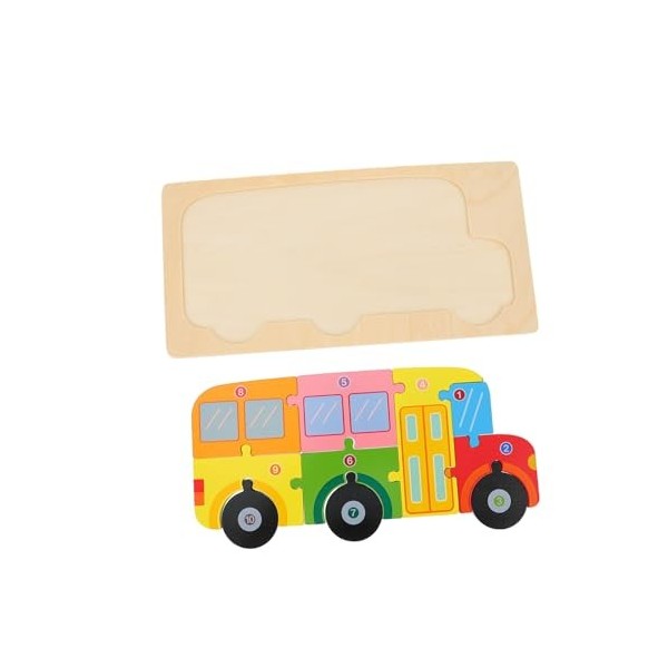 ERINGOGO 3 Ensembles De Puzzle De Bloc Stéréo Puzzles pour Enfants Jouets De Développement davion Jeux De Puzzle pour Bébé P