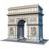 Ravensburger - Puzzle 3D Building - Arc de Triomphe - A partir de 8 ans - 216 pièces numérotées à assembler sans colle - Acce