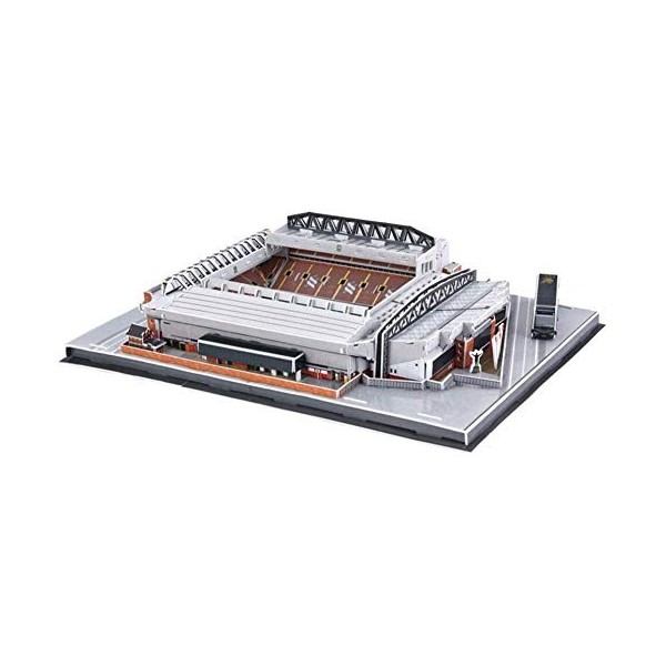 CMO Stade 3D Puzzle， Modèle de Stade Anfield de Liverpool Puzzle Casse-tête Bricolage Souvenir 16 "X 12" X 4 " 