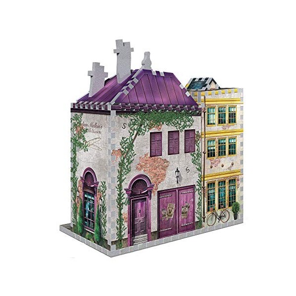 Wrebbit3D , Diagon Alley Collection: Madam Malkins & Florean Fortescues 290pc , 3D Puzzle , Ages 14+