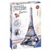 Ravensburger - 12580 - Puzzle 3D - Tour Eiffel Flag - 216 Pièces