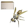 SUNDARE Puzzle 3D Insect en Métal, DIY Guêpe Mécanique Maquette Assembler des Jouets, 3D Métal Modèle Kits Puzzles, Jouet de 