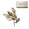 SUNDARE Puzzle 3D Insect en Métal, DIY Guêpe Mécanique Maquette Assembler des Jouets, 3D Métal Modèle Kits Puzzles, Jouet de 