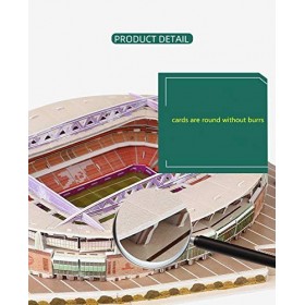 NP 3D Jigsaw Puzzle Anfield Stadium famosi del mondo Stadio Casa e Ufficio Decorazione Il Souvenir Preferito per Livrepool Fa