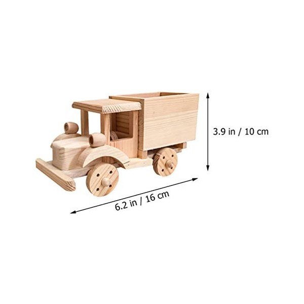 STOBOK 2 Ensembles De Puzzles 3D en Bois pour Enfants Kits De Modèles De Bricolage Projets Éducatifs pour Filles Et Garçons D