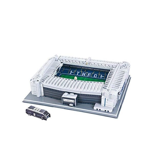 JXS White Hart Lane Stadium 3D Puzzle - Puzzle Footable Champ Modèle Stade Puzzle-Britannique 3D - 36 × 31 × 9 198Pcs