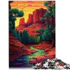 Puzzle en Bois pour Adultes, 1000 pièces, Pieuvre colorée, Puzzle pour Famille ou Enfants, 50x75 cm