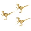 Abaodam 2 Pièces Bricolage Puzzle en Bois Jouets en Bois Dinosaure Puzzles Jouet en Bois Dinosaure Puzzle 3D en Bois Animal P