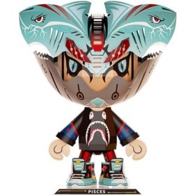 Puzzle 3D en Métal - Modèle en métal du zodiaque - Kit de Modélisme métal pour Adultes à Construire - Artisanat en métal Cade