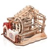 Gracefulhat Maquette Puzzle 3D Bois, Adulte Construction Course de Marbre Maquette en Bois a Construir Mécanique pour Enfants