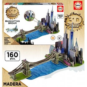 Educa - 17000-3D Monument Puzzle Manhattan Dream