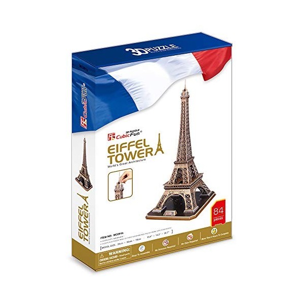 CubicFun Puzzle 3D de la Tour Eiffel