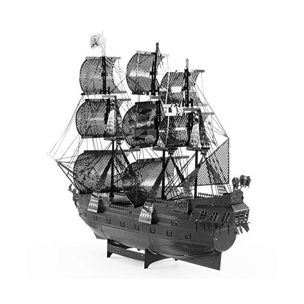 Metal Earth Puzzle 3D Bateau Perle Noire Noire Puzzle En Métal Pirates Des Caraïbes. Modèles Pour Construire Pour Adultes Niv