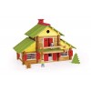 Jeujura - 8004- Jeux de Construction-Mon Chalet en Bois 5 ans- 175 Pieces