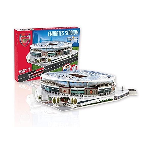 Nanostad - Nanostad 03735 3D Puzzle Arsenal Emirates Stadium