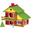 Jeujura - 8004- Jeux de Construction-Mon Chalet en Bois 5 ans- 175 Pieces