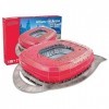 Giochi Preziosi 70002121 Stadion 3D Puzzle Allianz Arena rot