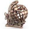 Mr. Playwood Puzzle 3D Globe en bois - Kit de modélisme - Jeu de réflexion - Jouet éducatif - Kit de modélisme en bois - Pour