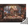 Christmas Puzzle 1000 Pièces Adulte Counting Cabins Puzzle Salon Mur Art Creative Graffiti Hdpictures Décor À La Maison 1000p