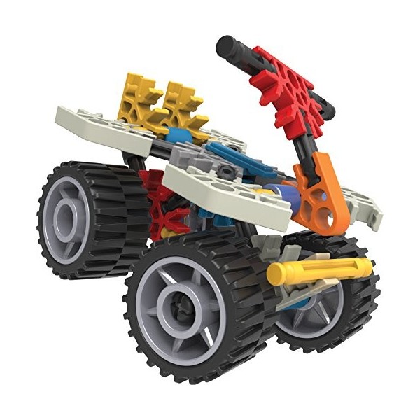 KNex Imagine 45510 10 Model Beginner Fun Fast Vehicles Building Set, Construction Toys for Sensory Play, 96 Piece Stem Learn