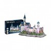 Revell 3D Puzzles- Revell 3D-00151-Château de Neuschwanstein à Construire-LED Edition Puzzle 3D, 151, Multicolore