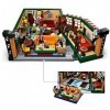 LEGO 21319 Ideas Central Perk avec Iconic Cafe Studio et 7 figurines de collection du 25e anniversaire, Friends Série TV, Idé