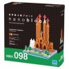 Nanoblock - Sagrada Familia - Ensemble de Puzzle 3D de Micro-Blocs de Construction - Barcelona Miniature - 2660 Pièces