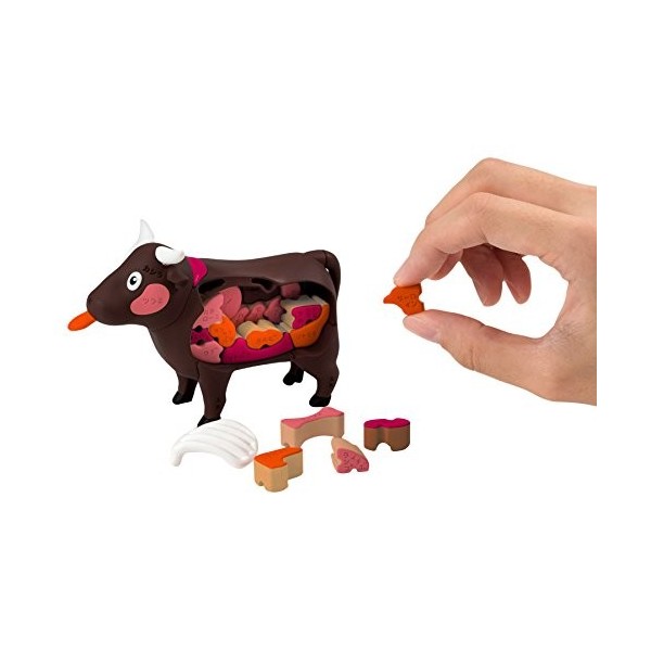 Megahouse Puzzle 3D de viande de vache